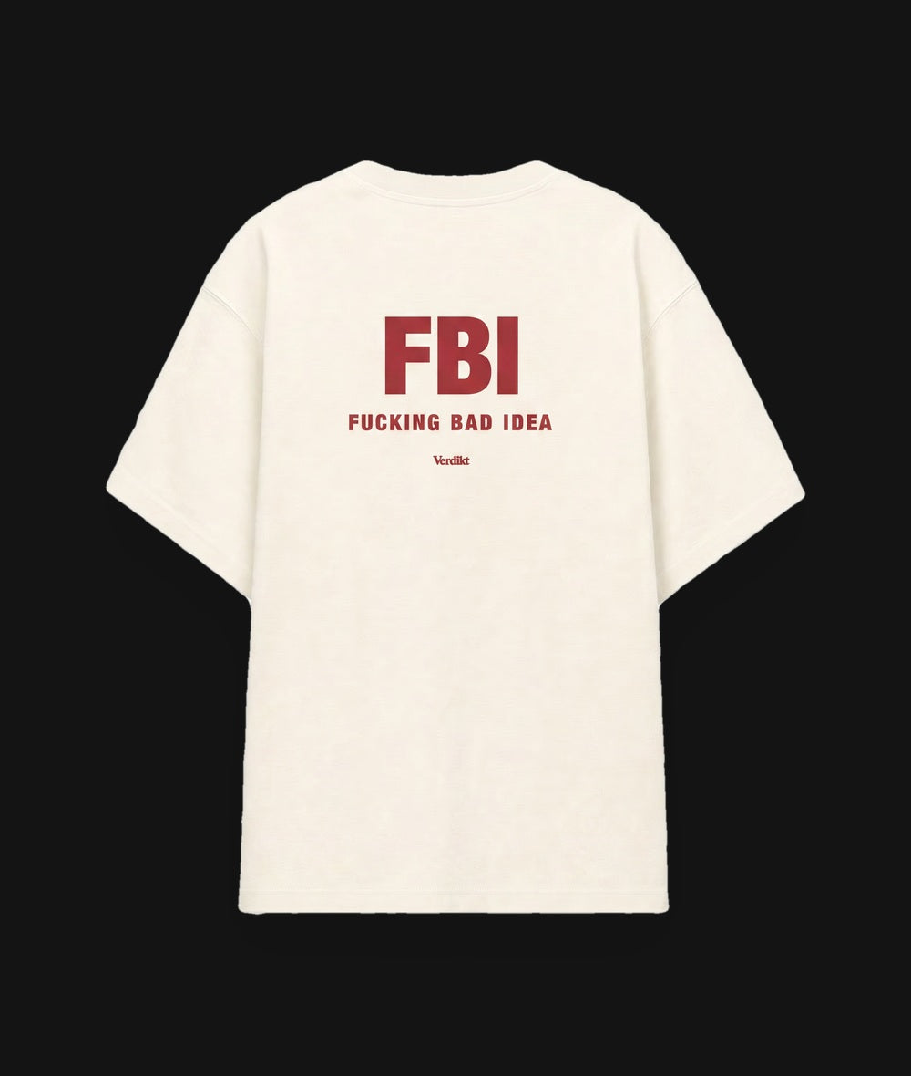 FBI Tee - flat dark