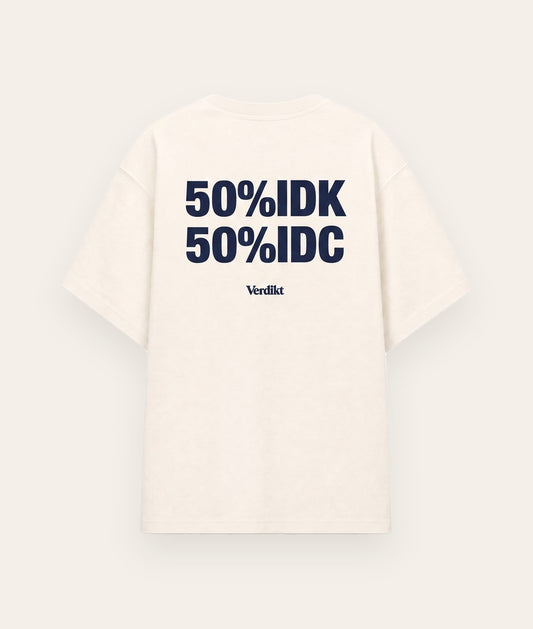 50% IDK Tee - flat