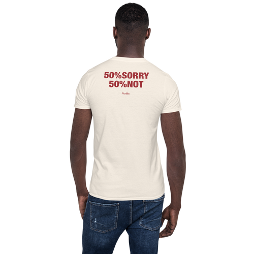VERDIKT tee - natural - back print