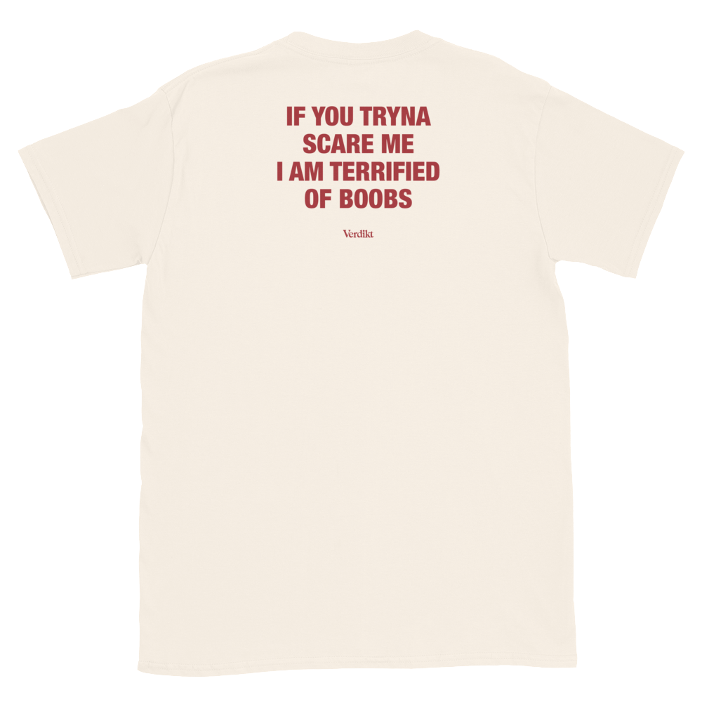 VERDIKT tee - natural - back print