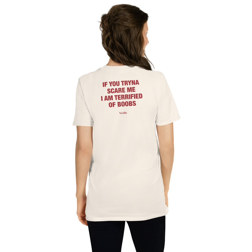 VERDIKT tee - natural - back print
