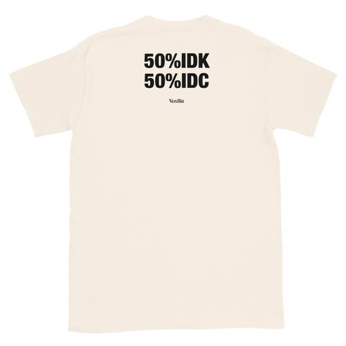 VERDIKT tee - natural - back print