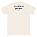VERDIKT tee - natural - back print