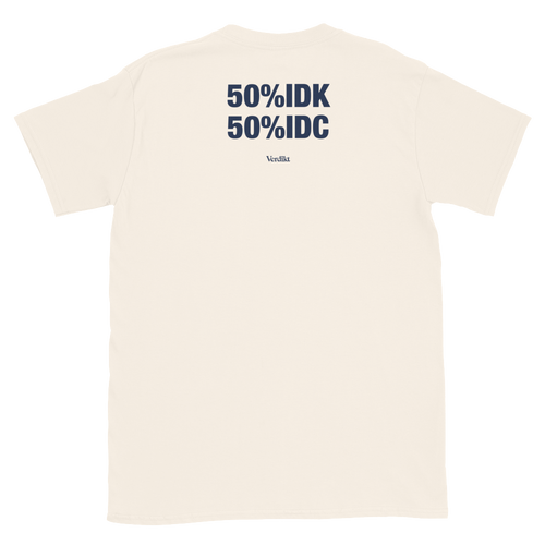VERDIKT tee - natural - back print