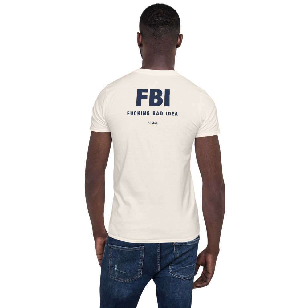 VERDIKT tee - natural - back print