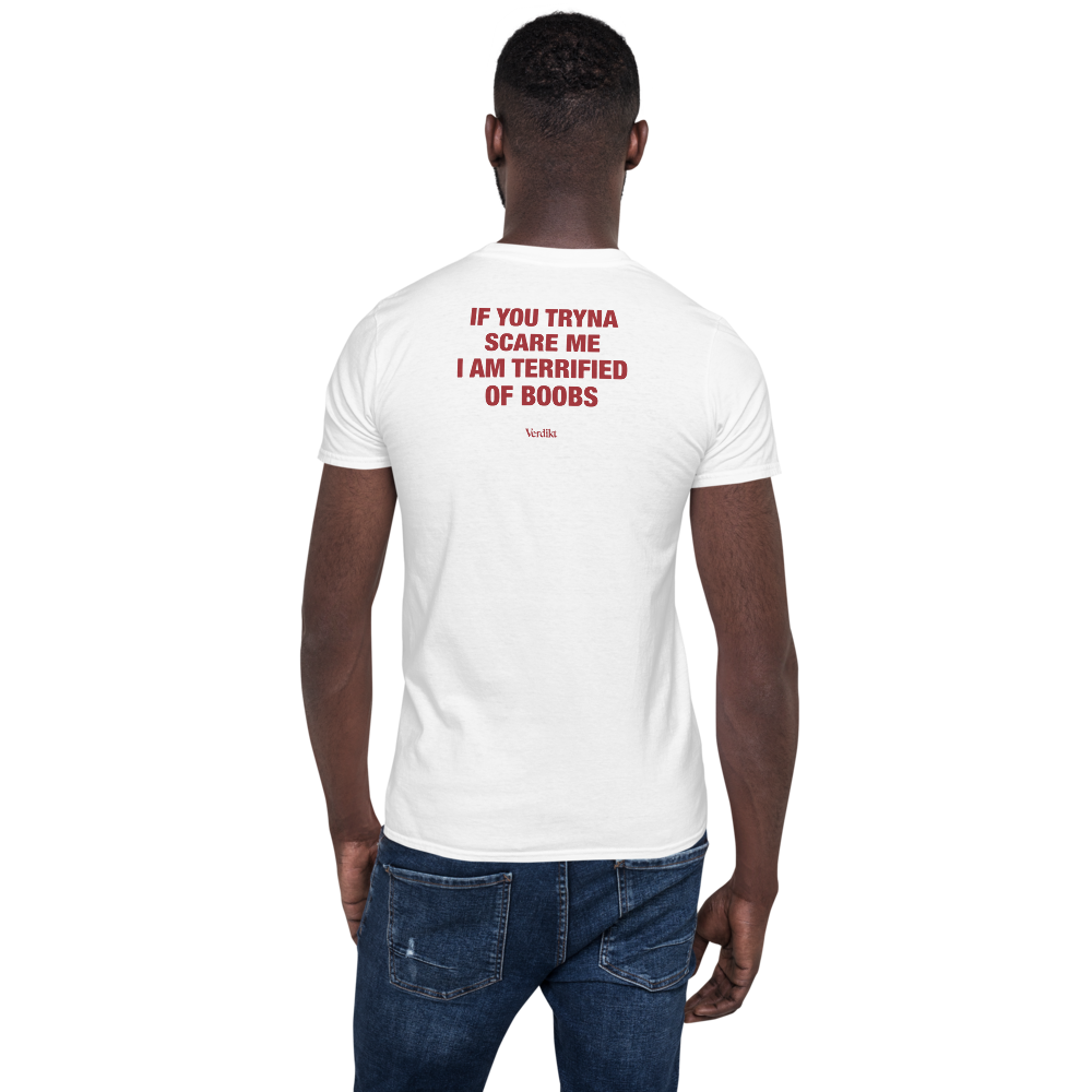 VERDIKT tee - white - back print